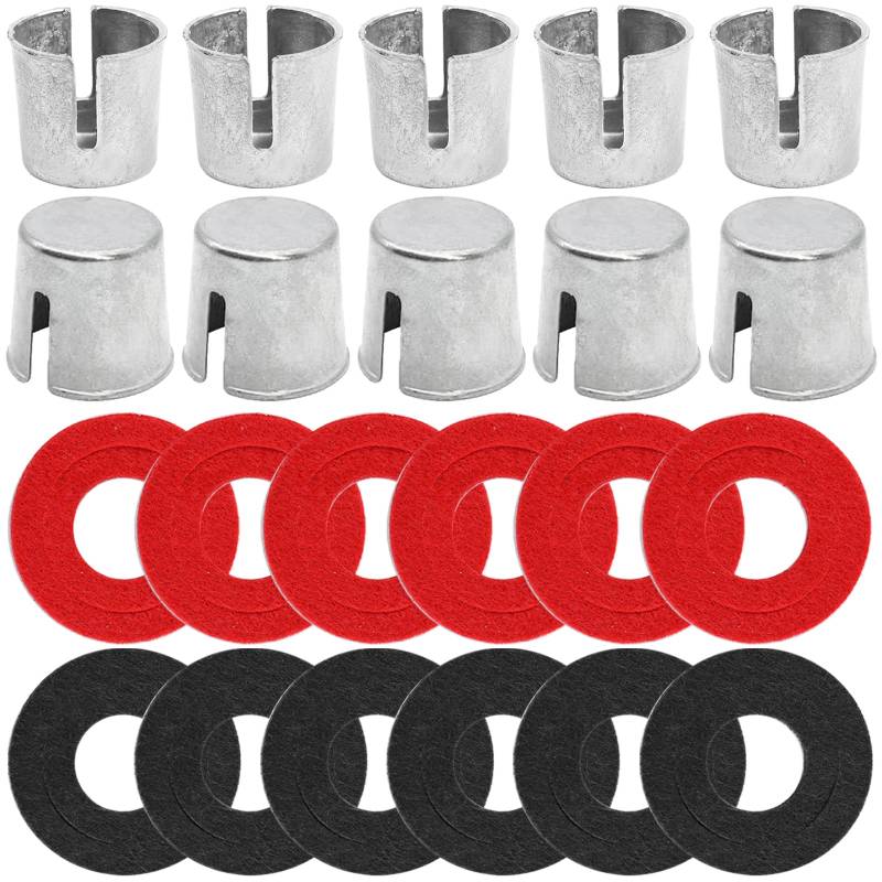 Auto Terminal Shim Caps Battery Post Shims Lead Battery Shim Kit easy Installation Shims Multi-Purpose Battery Adaptor Sleeves für SUV/RV/Truck/Vehicle von AUTOXBERT