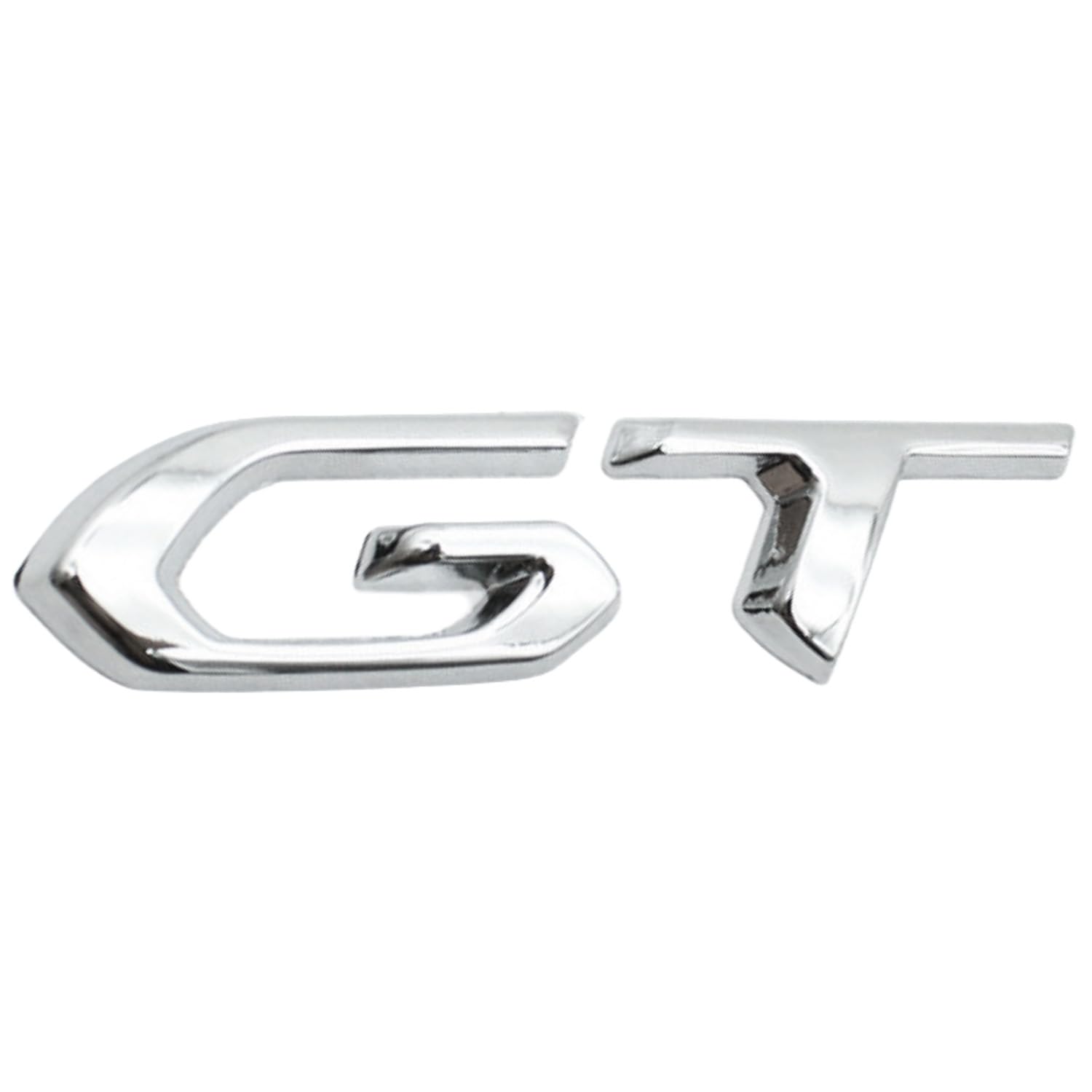 AUTOZOCO GT-Emblem, GT-Emblem, GT-Emblem, GT-Aufkleber, passend für Kofferraum und Seite, kompatibel mit Peugeot, Metall, Maße 7 cm x 1,8 cm von AUTOZOCO