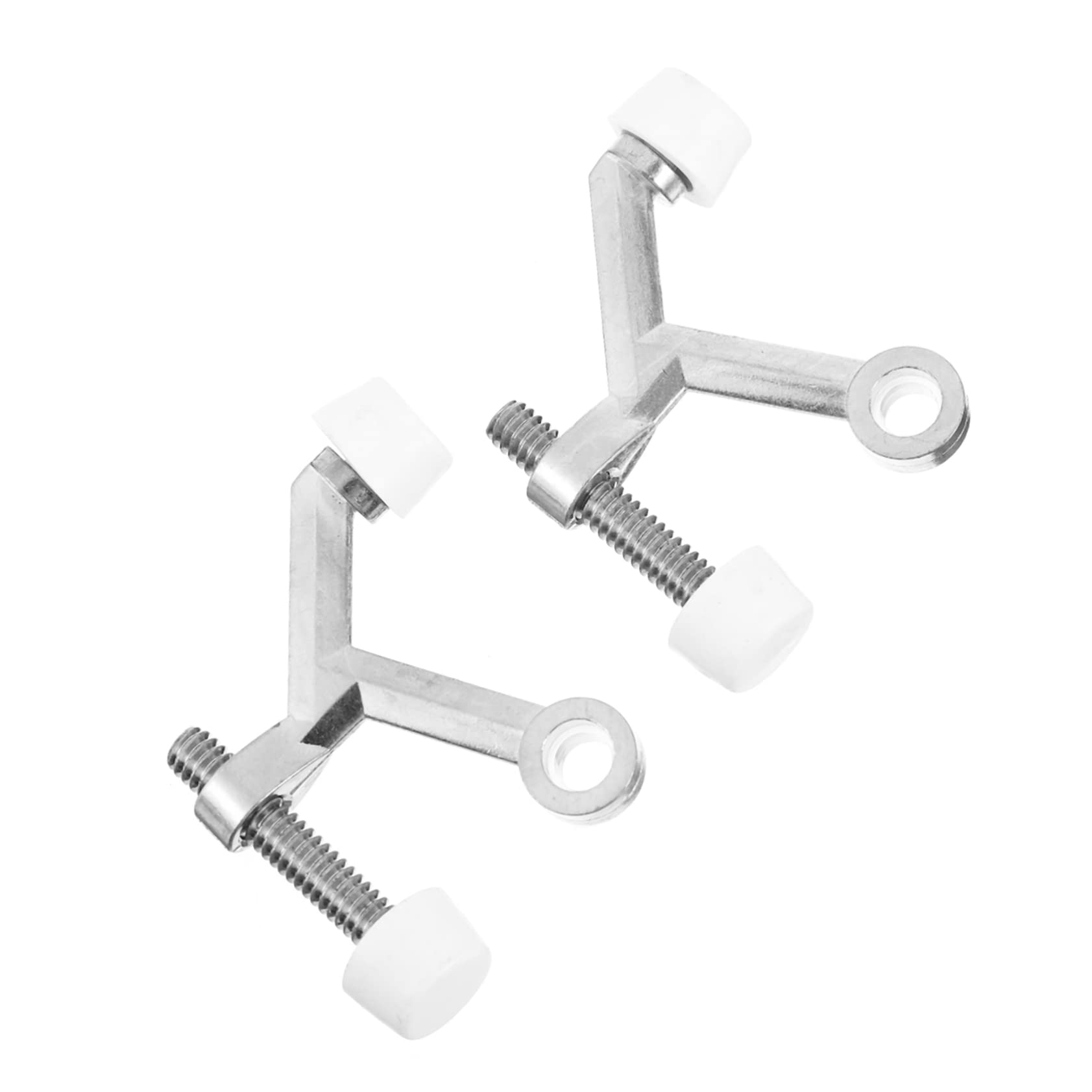 AUTSUPPL 2St Tür oben Pin-Türstopper Schwerlast-Scharnierstift Scharnierstift Türstopper einstellbar das büro büroradio torwand Anti-Kollisions-Stopper Bürotürstopper Zinklegierung Silver von AUTSUPPL