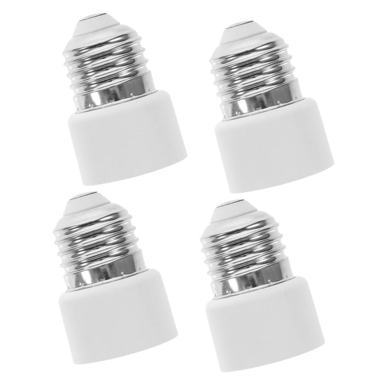 AUTSUPPL 4 Teiliger E27 Lampenfassung Adapter Polarisierter Lampenfassung Zu 2 Stift Stecker Adapter Für Beleuchtung Praktisches Zubehör Für Zuhause Und Büro von AUTSUPPL