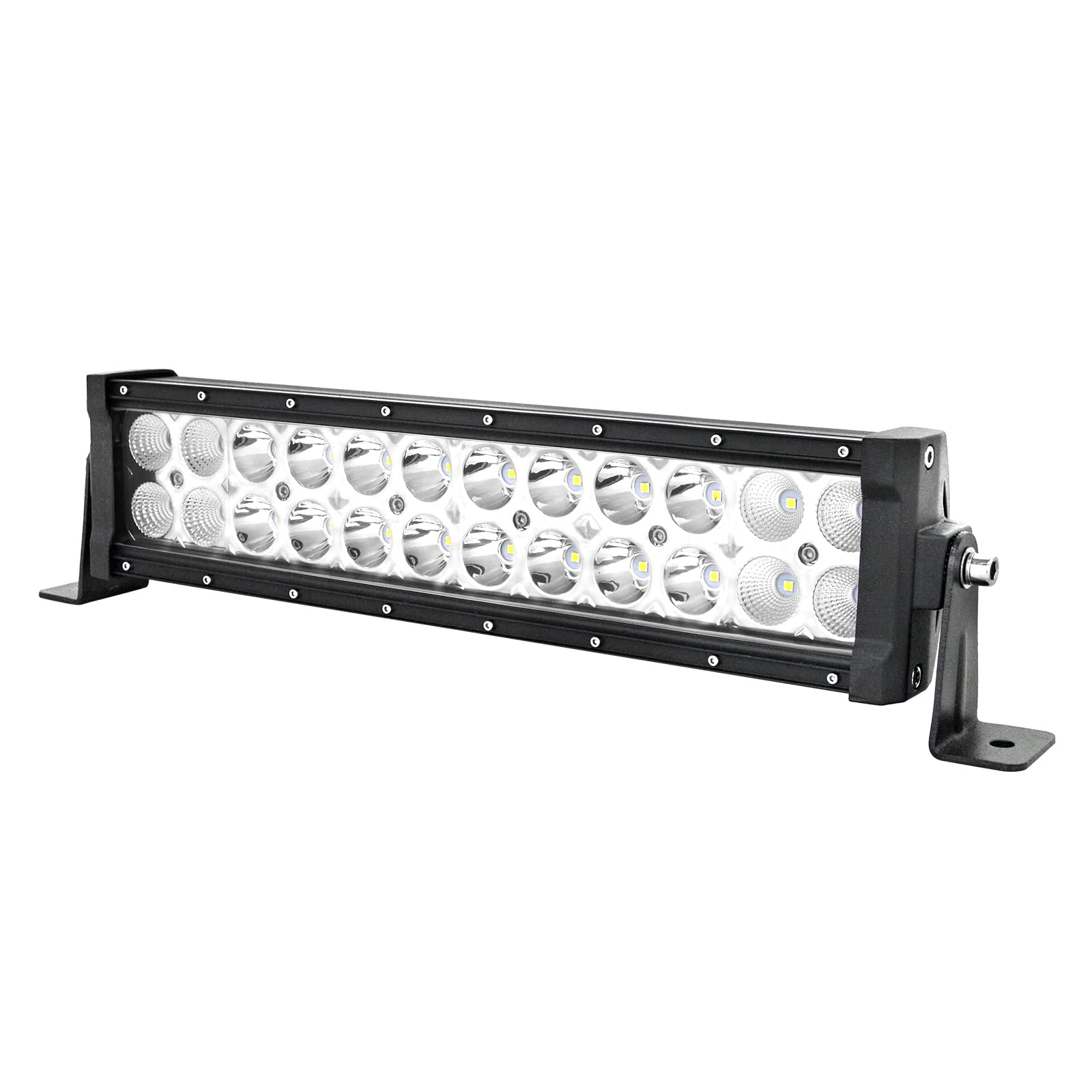 AUXTINGS Curved 22 32 inch 120W 180W 324W 300W Triple Row 5D LED Work Light Bar Spot Off Road Trucks SUV 4WD Driving Fog Lights (13 inch 72W Combo) von AUXTINGS