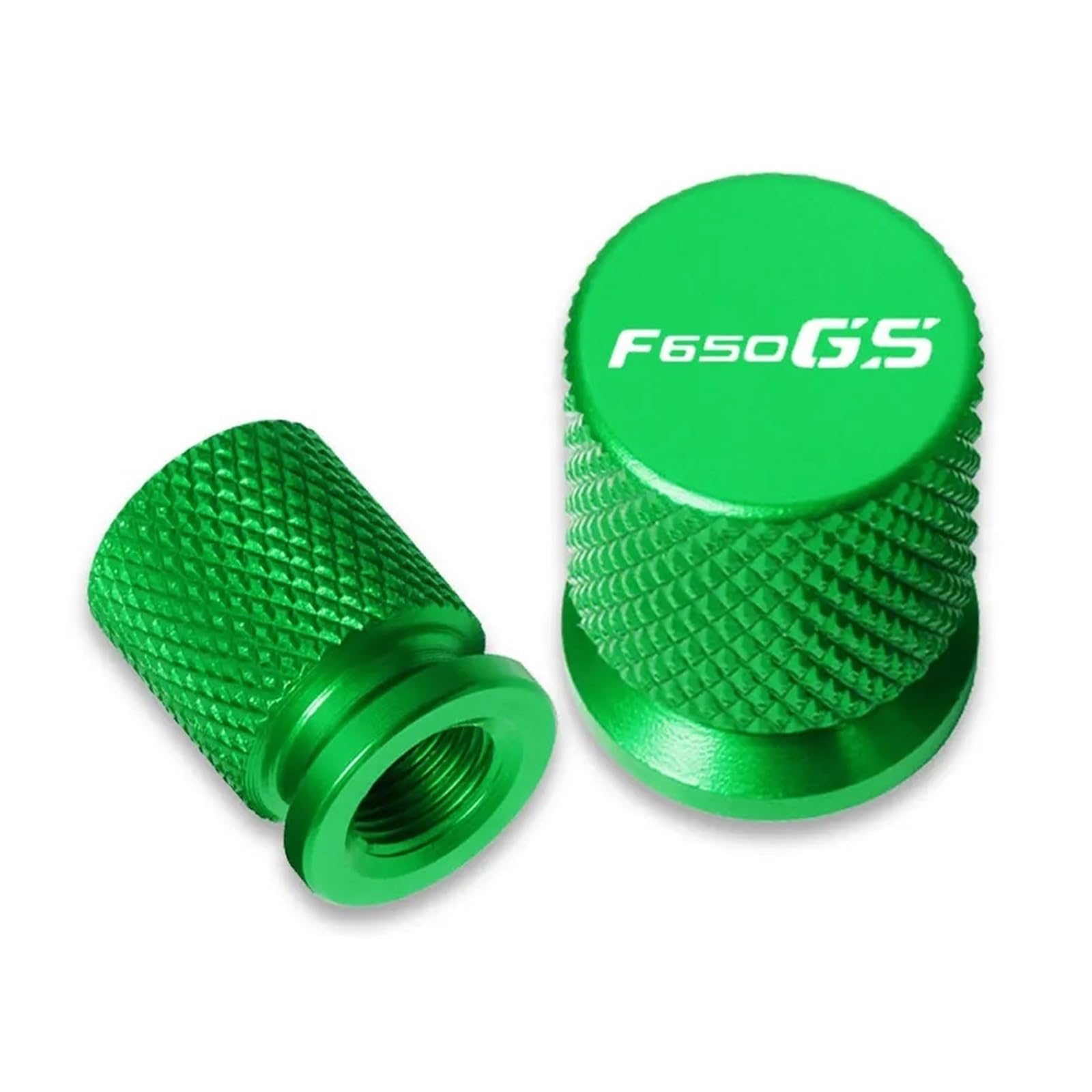 Motorrad-Ventilkernkappe Für F650GS/Dakar F 650 F650 GS 2000-2013 Motorrad CNC Rad Reifenteile Ventilschaftkappen Abdeckung(Green) von AUytcin