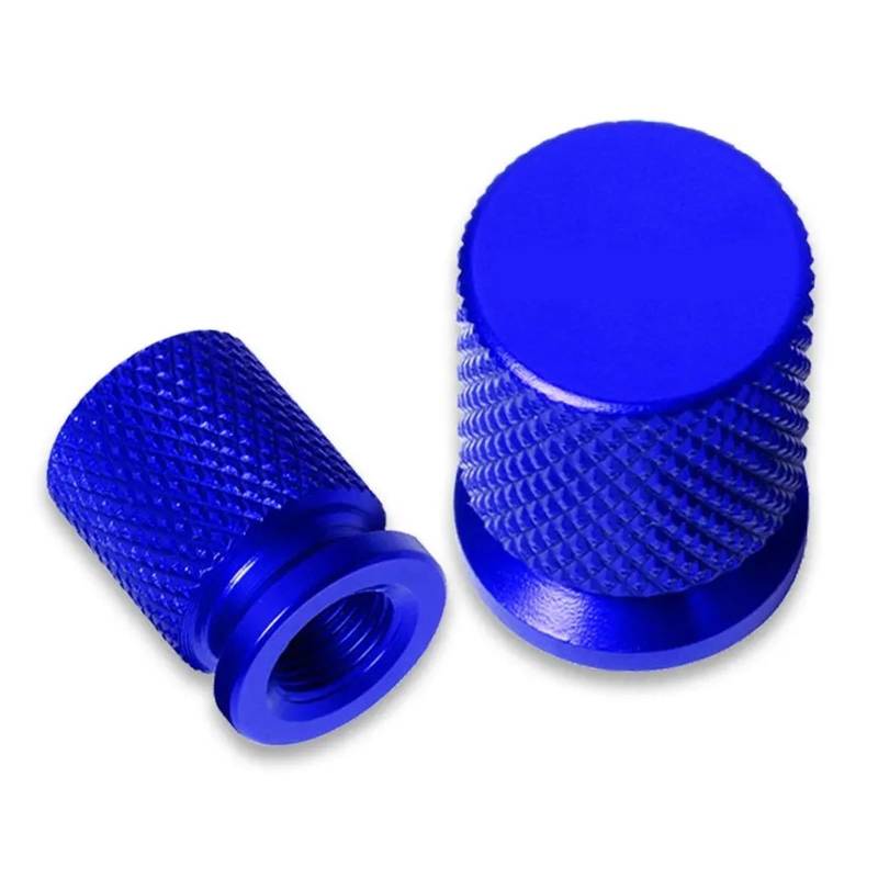 Motorrad-Ventilkernkappe Für Hon@&da 125R 150R 190R 250R 300R 400 500X 500R 650F 1100 Radreifen-Ventilkappenabdeckung(Blue) von AUytcin