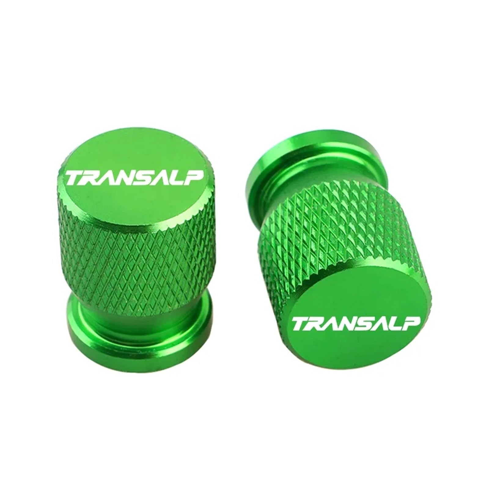 Motorrad-Ventilkernkappe Für Hon@&da TRANSALP 750 XL 600 650 700 V XL700V XL650V 2018-2024 Zubehör Motorrad CNC Aluminium Reifenventilkappe Passform(Green-TRANSALP) von AUytcin