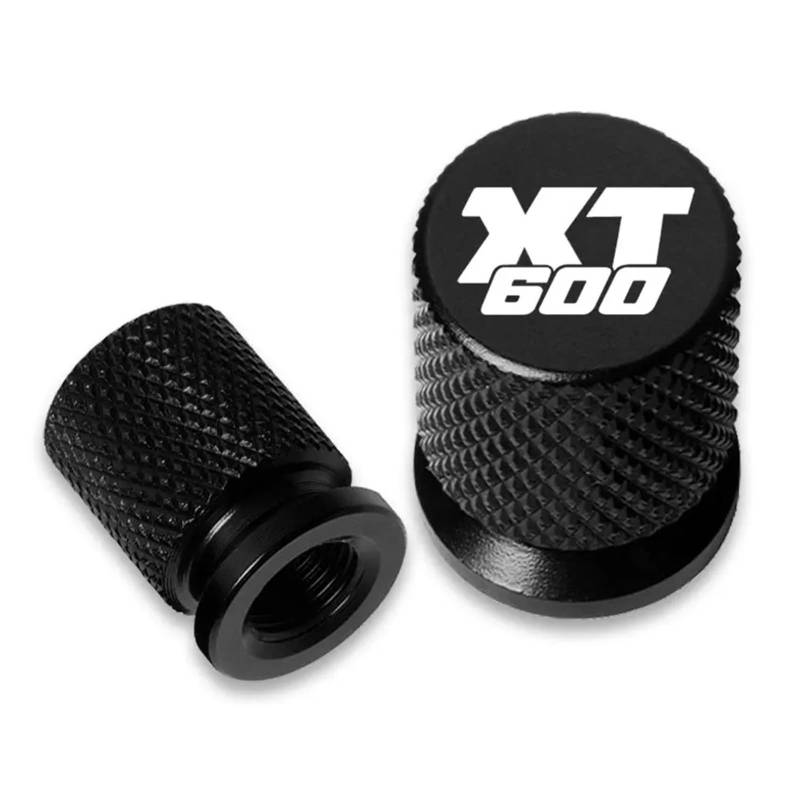 Motorrad-Ventilkernkappe Für XT600 XT 600 1984 1985 1986 XT600Z XT600E XT600ZE Z E ZE TENERE Motorradreifenventil-Luftanschluss-Abdeckkappe(Black) von AUytcin