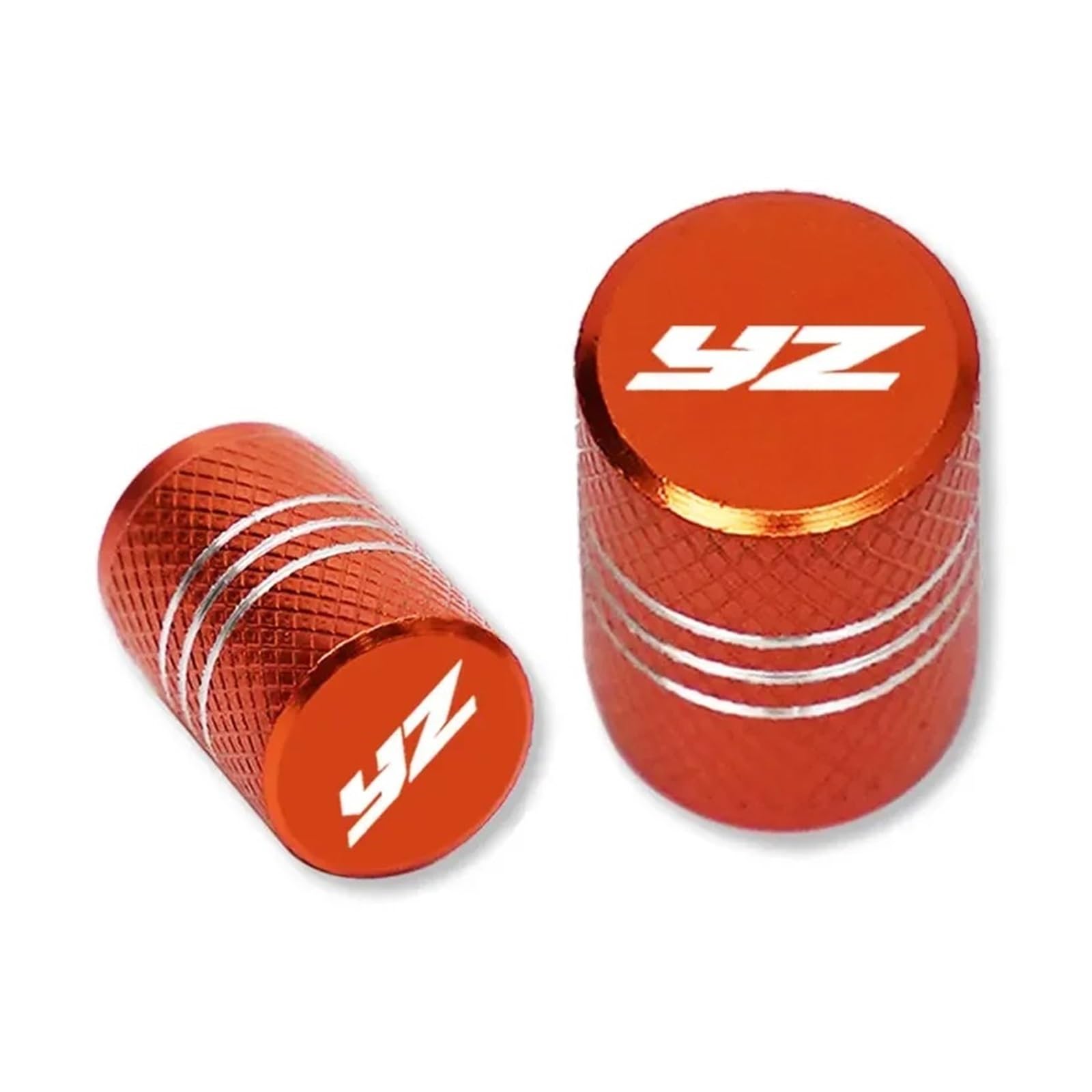 Motorrad-Ventilkernkappe Für YZ 80 85 125 250 426 450 F X FX YZ80 YZ85 YZ125 YZ250 YZ250F YZ426F YZ450F YZ250X YZ250FX YZ450FX Reifenventilkappe(Orange) von AUytcin