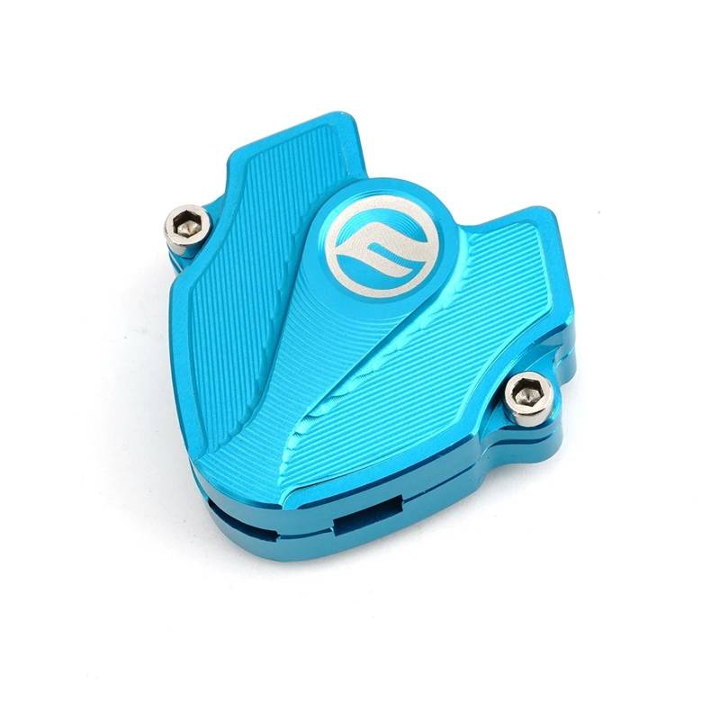 Schlüsselgehäuse für Motorräder Für CFMOTO 250SR SR250 MY22 CLX700 800MT Motorrad CNC-Zubehör Schlüsselanhänger Schlüsseletui Schutzhülle Schlüsselanhänger(Blue) von AUytcin