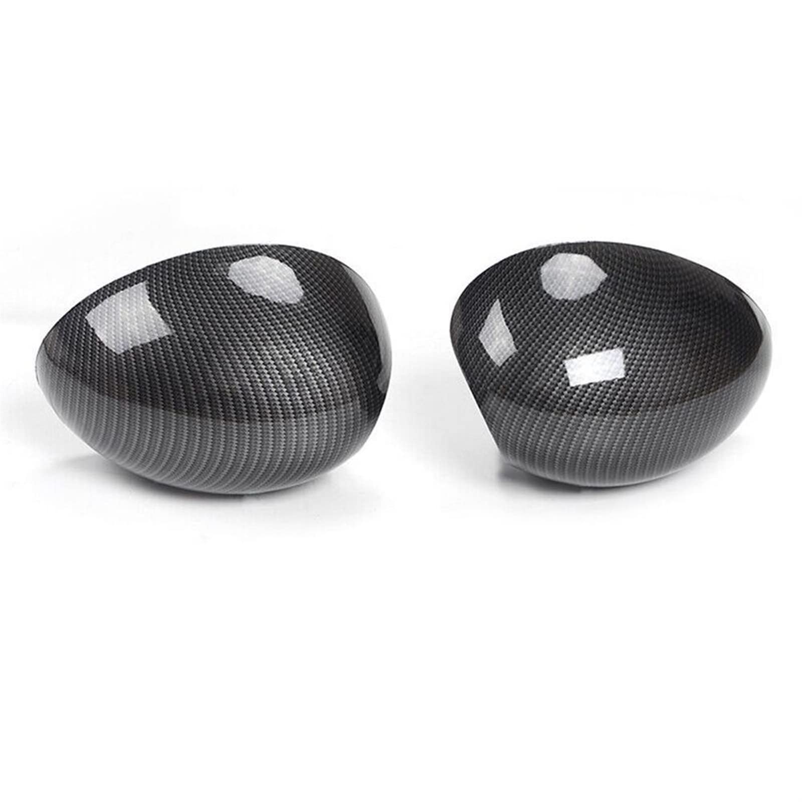 AVATUPRPTC 2 Stück/Set Rückspiegelgehäuse passend for BMW passend for Mini passend for Cooper R55 R56 R57 R58 R59 R60 R61 Carbon-Faser-Stil Spiegel-Abdeckkappe Rückspiegel von AVATUPRPTC