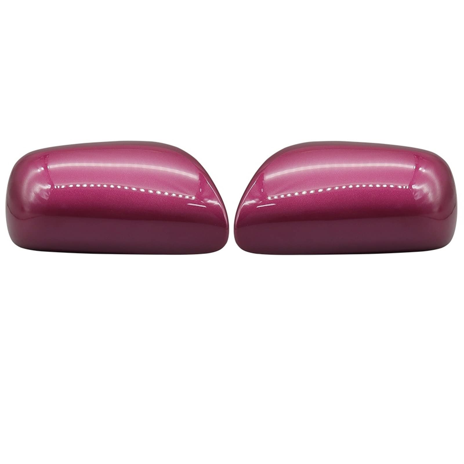 AVATUPRPTC 2 Stücke Autotür Rückspiegel Abdeckkappe Fit for Toyota Fit for Yaris P90 Hatchbck Genral Modell 2008-2013 Außenspiegel Shell Gehäuse Lackiert Rückspiegel(Purple LH RH) von AVATUPRPTC