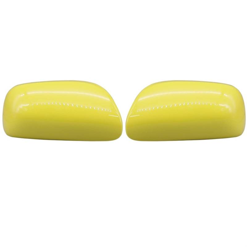 AVATUPRPTC 2 Stücke Autotür Rückspiegel Abdeckkappe Fit for Toyota Fit for Yaris P90 Hatchbck Genral Modell 2008-2013 Außenspiegel Shell Gehäuse Lackiert Rückspiegel(Yellow LH RH) von AVATUPRPTC