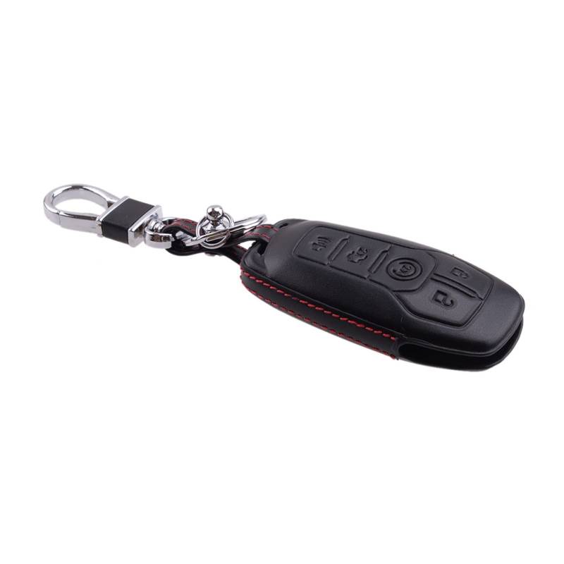 AVATUPRPTC 5 Tasten Auto Remote Key FOB Cover Case Bag Kompatibel for Lincoln Mkz mkc mkx. Kompatibel for Ford-kompatiblem for Fusion kompatibel for for Explorer kompatibel for Mustang Schlüsseletui von AVATUPRPTC