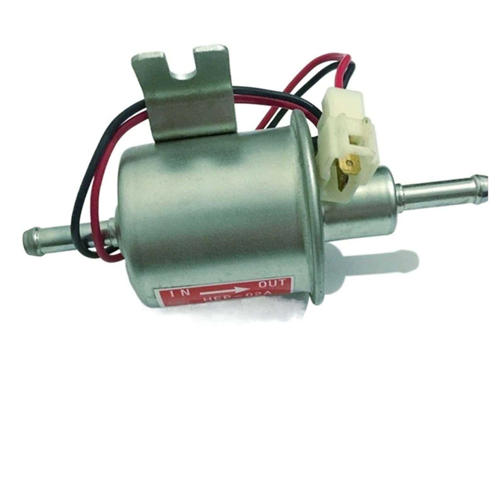 AVATUPRPTC Universal 12V Niederdruck elektrische Kraftstoffpumpen HEP-02A. for Vergaser, Motorrad,EIN FERNSEHER Kraftstoffpumpe(Red) von AVATUPRPTC