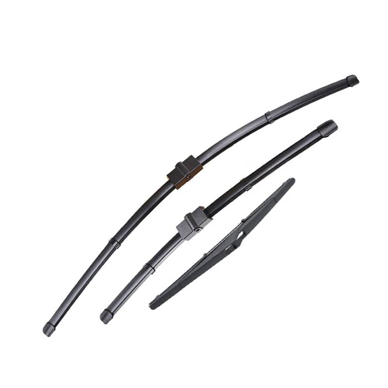 AVATUPRPTC Wischer vorne hinten Wischblätter Set Windschutzscheiben Windschutzscheibe Vordere Heckfenster 26 "+17" +16 "Kompatibel for Peugeot 207 Kompatibel for Hatchback 2006 Wischer von AVATUPRPTC