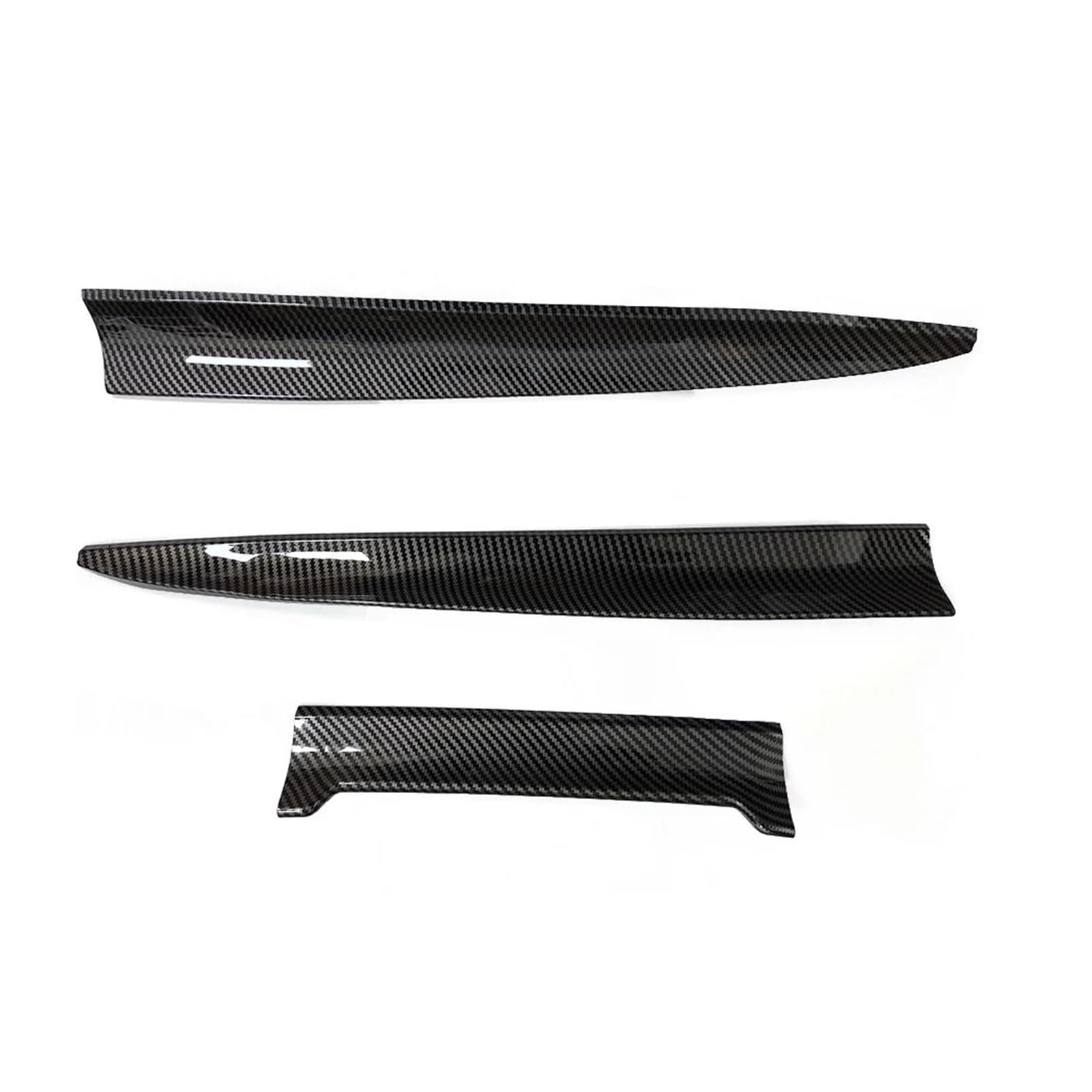 Auto Heckspoiler Flügel Für A3 A4 A6 C7 B8 Refit Spoiler Flügel Auto Universal Heckflügel Stamm Dach Spoiler DIY Länge Heckspoilerlippe(Carbon Fiber Look) von AVDBXGHSK