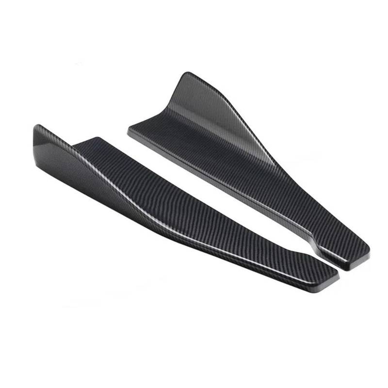 Auto Heckspoiler Flügel Für A4 B8 A6 Rock Bumper Spoiler Splitter Protector Universal Car Side Heckspoilerlippe(Carbon) von AVDBXGHSK