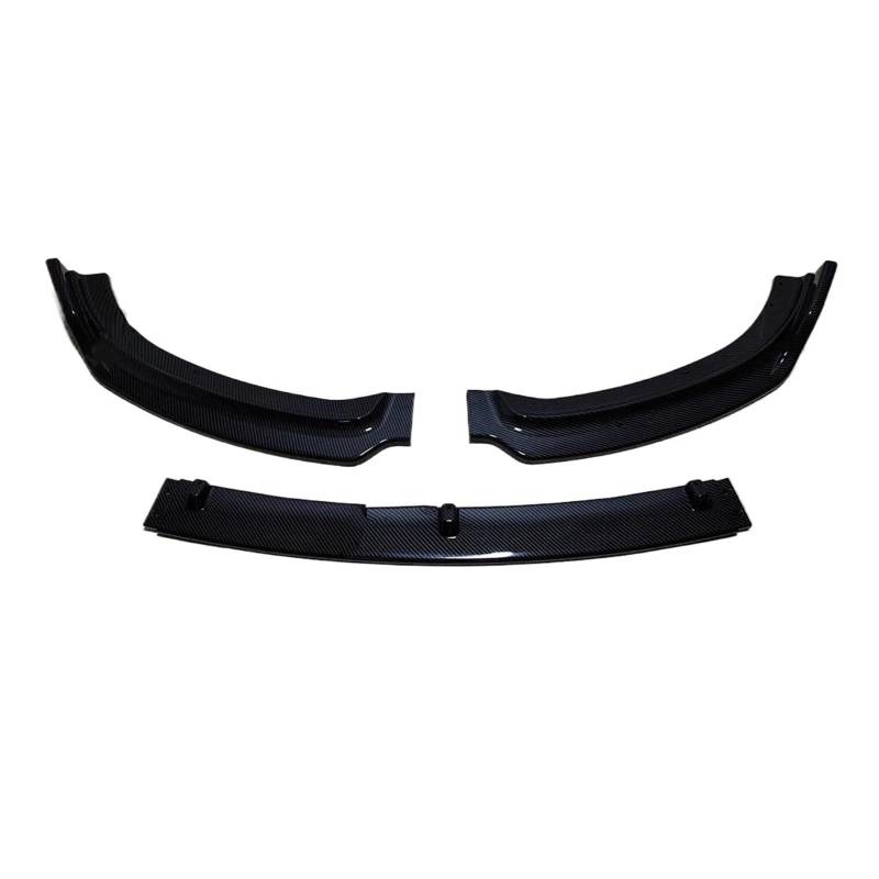 Auto Heckspoiler Flügel Für Seat Für Ibiza MK5 Für Standard Für FR 2017-2024+ Diffusor Splitter Canard Spoiler Body Kit Tuning ABS Schwarz Auto Vordere Stoßstange Lip Untere Heckspoilerlippe(Carbon Lo von AVDBXGHSK