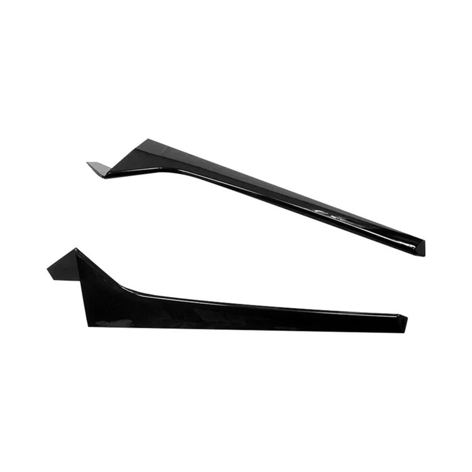 Auto Heckspoiler Flügel Für T&iguan Für R-Linie 2017 2018 2019 2020 2021 2022 Außen Zubehör Glänzend Schwarz ABS Canards Splitter Auto Hinten Fenster Seite Spoiler 2PCS Heckspoilerlippe von AVDBXGHSK