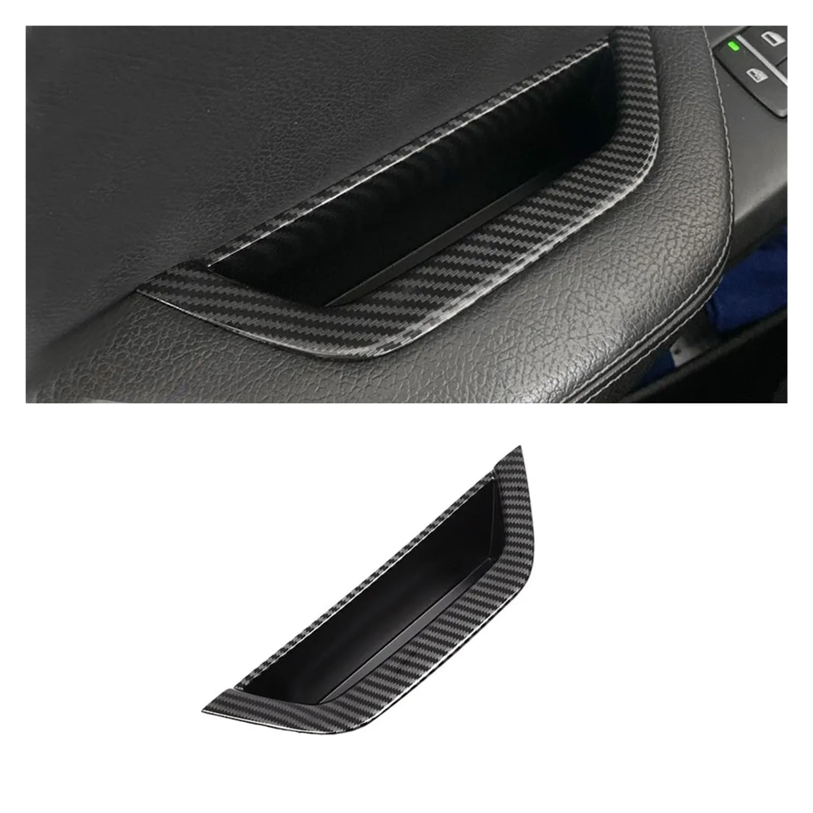 Getriebe Panel Trim Auto-Innentürgriff-Panel-Zugabdeckung LHD/RHD Für X3 X4 F25 F26 2010 2011 2012 2013 2014 2015 2016 Interieur Mittelkonsole(Driver Side Carbon) von AVDBXGHSK