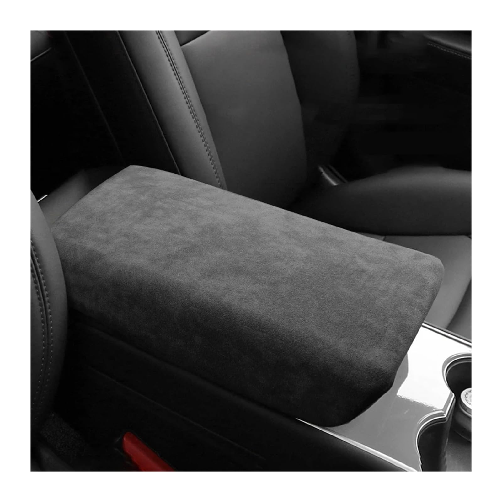 Getriebe Panel Trim Auto-Mittelkonsole/Armlehne/Rücksitz-Klimaanlage/Lenkrad-Innenverkleidungsdekoration Für Modell 3/Y 2021 2022 2023 Interieur Mittelkonsole(Armrest Box Cover) von AVDBXGHSK