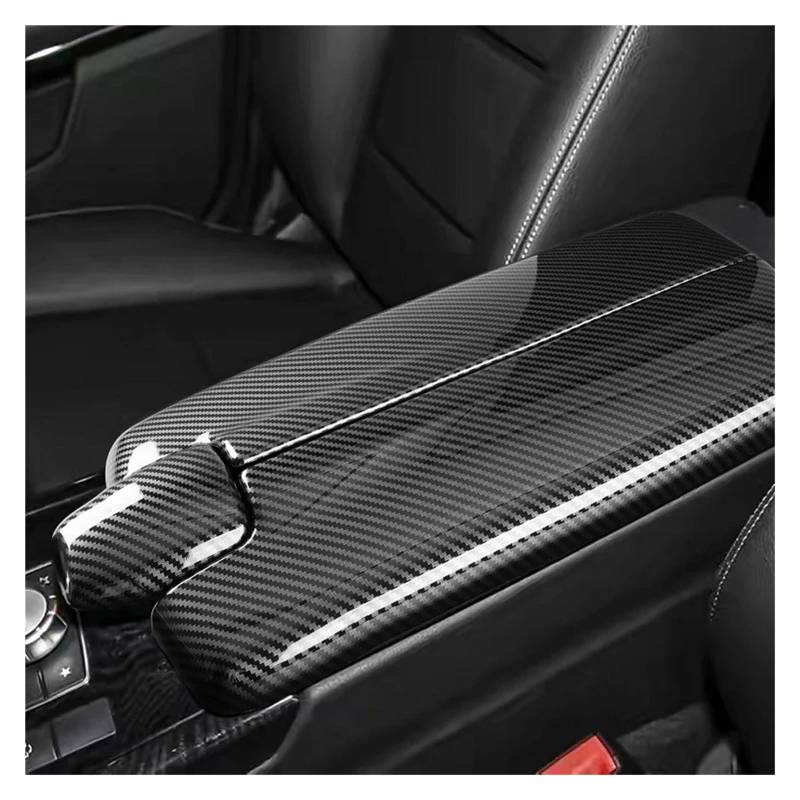 Getriebe Panel Trim Für E Für C&LS Klasse W212 W218 E200 E260 E300 CLS260 2012 2013 2014 2015 2016 2017 Auto Zentrale Steuerung Armlehne Aufbewahrungsbox Panel Trim Interieur Mittelkonsole(Carbon Fibe von AVDBXGHSK