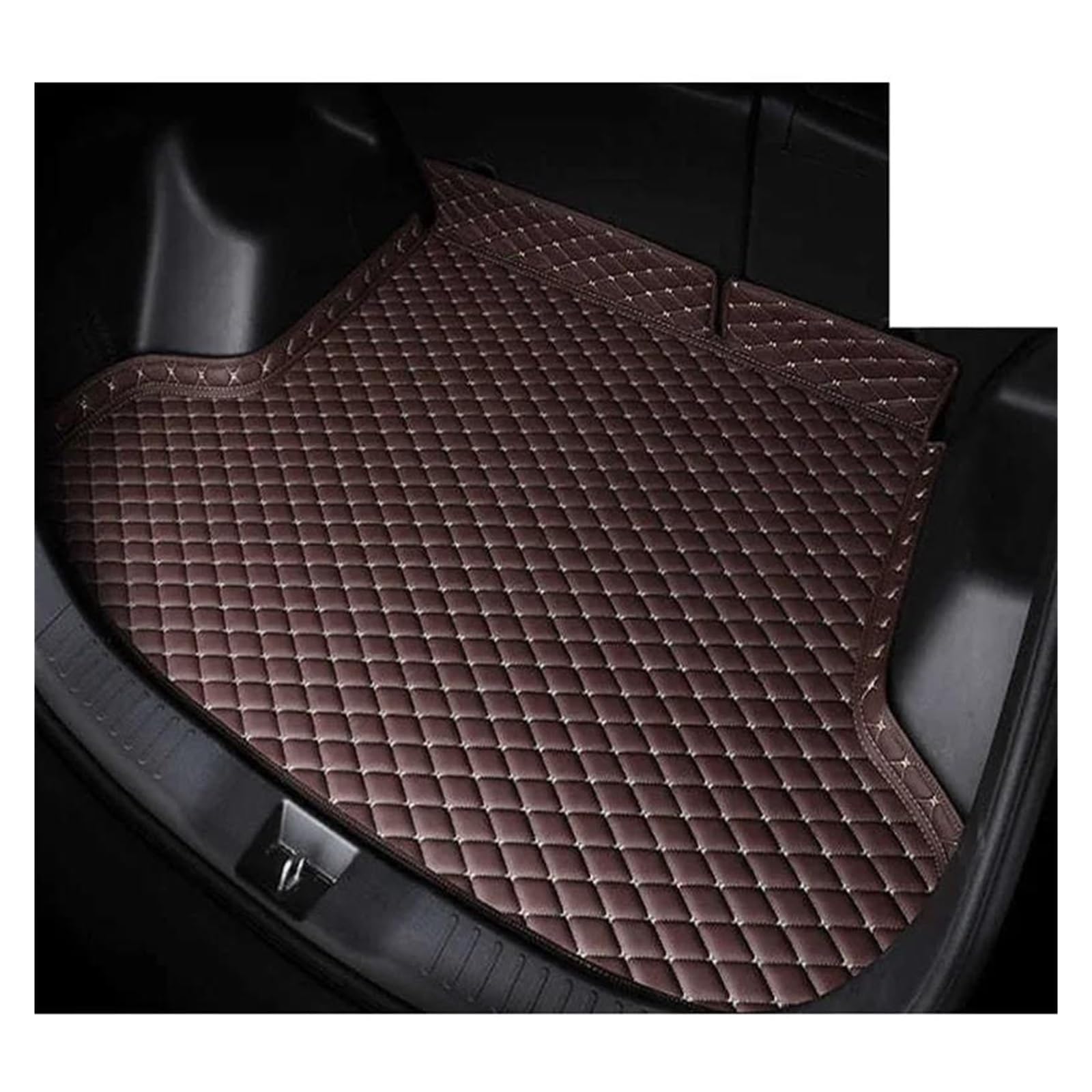 Kofferraumwanne Innenmatte Für H& Für Ix35 2010 2011 2012 2013 2014 2015 Kofferraum Matte Teppich Teppiche Cargo Liners Auto Interne Zubehör Kofferraumwannen(Coffee 2) von AVDBXGHSK