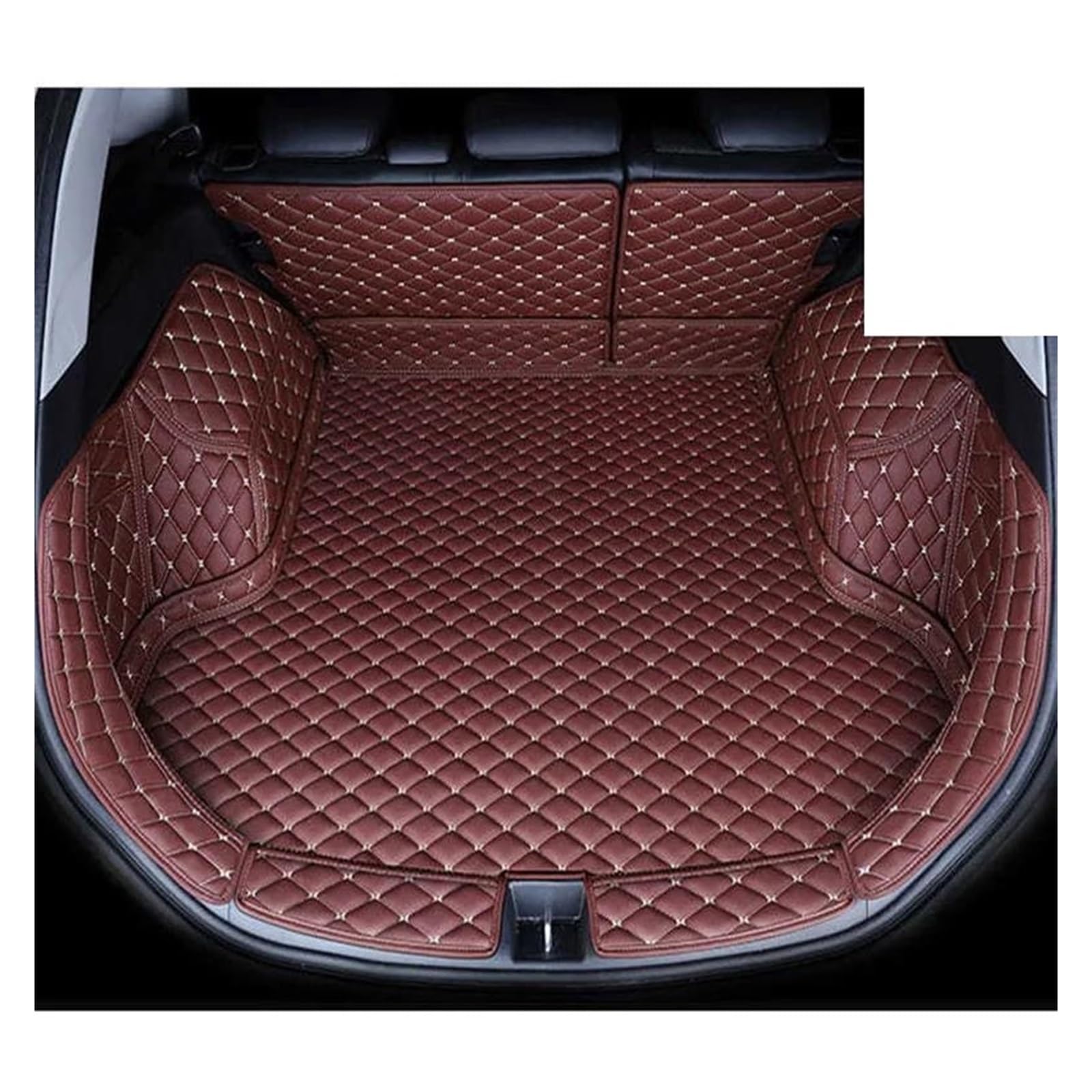 Kofferraumwanne Innenmatte Für M&azda Für CX-5 CX5 2013 2014 2015 2016 Wasserdicht Custom Kofferraum Matte Auto Teppich Pad Schutz Boot Tablett Liner Fracht Kofferraumwannen(Wine red,1) von AVDBXGHSK