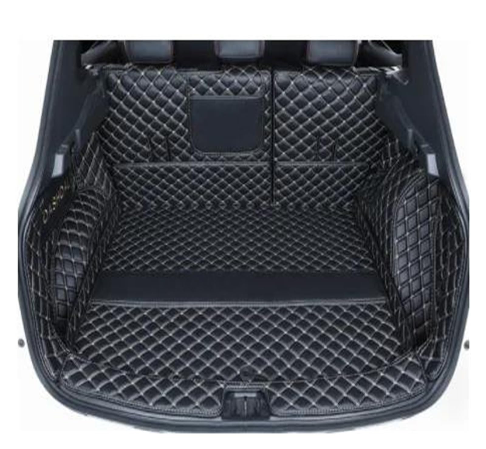 Kofferraumwanne Innenmatte Für Q&ashqai J10 2007 2008 2009 2010 2011 Auto Leder Stamm Matten Anti-Schmutz Fracht Tray Liner Schutz Teppiche Kofferraumwannen(1,A) von AVDBXGHSK