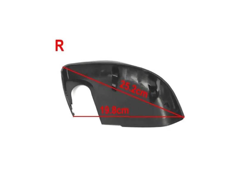 Rückspiegel Kappe 76297-T5A-J21 76293-T51-J21 Für C&ity Für F&it Für Greiz 2014 2015 2016 2017 2018 2019 Auto Außen Rückspiegel Abdeckung Seite Spiegel Kappe Spiegelkappe Außenspiegel(1PCS right side) von AVDBXGHSK