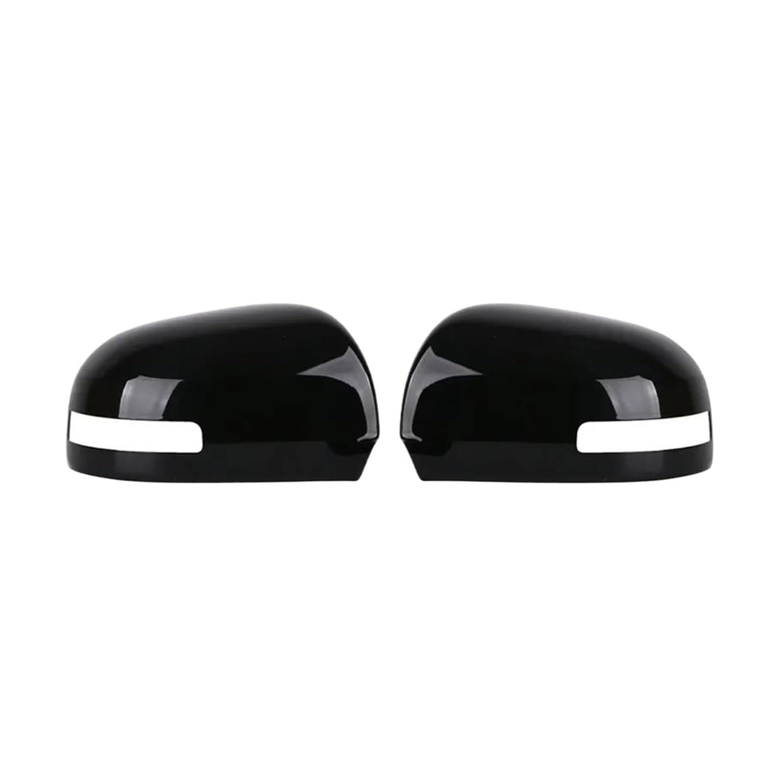 Rückspiegel Kappe Für Für O&utlander 2014 2015 2016 2017 2018 Auto Rückspiegel Abdeckung Gehäuse Rahmen Shell Cap Zubehör Spiegelkappe Außenspiegel(Black,1Pair) von AVDBXGHSK