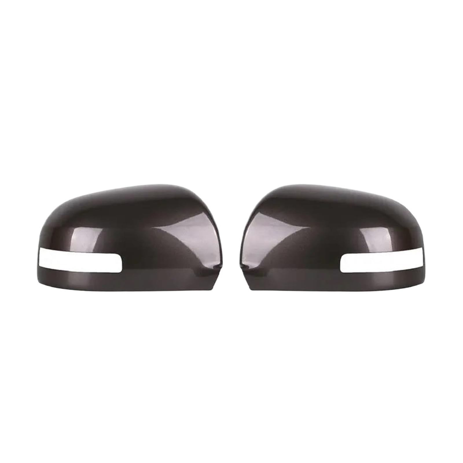 Rückspiegel Kappe Für Für O&utlander 2014 2015 2016 2017 2018 Auto Rückspiegel Abdeckung Gehäuse Rahmen Shell Cap Zubehör Spiegelkappe Außenspiegel(Brown,1Pair) von AVDBXGHSK