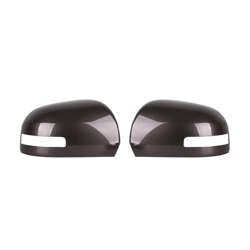 Rückspiegel Kappe Für Für O&utlander 2014 2015 2016 2017 2018 Auto Rückspiegel Abdeckung Gehäuse Rahmen Shell Cap Zubehör Spiegelkappe Außenspiegel(Brown,1Pair) von AVDBXGHSK