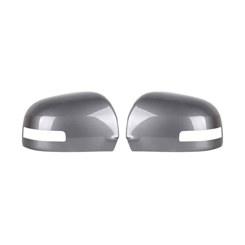 Rückspiegel Kappe Für Für O&utlander 2014 2015 2016 2017 2018 Auto Rückspiegel Abdeckung Gehäuse Rahmen Shell Cap Zubehör Spiegelkappe Außenspiegel(Gray,1Pair) von AVDBXGHSK