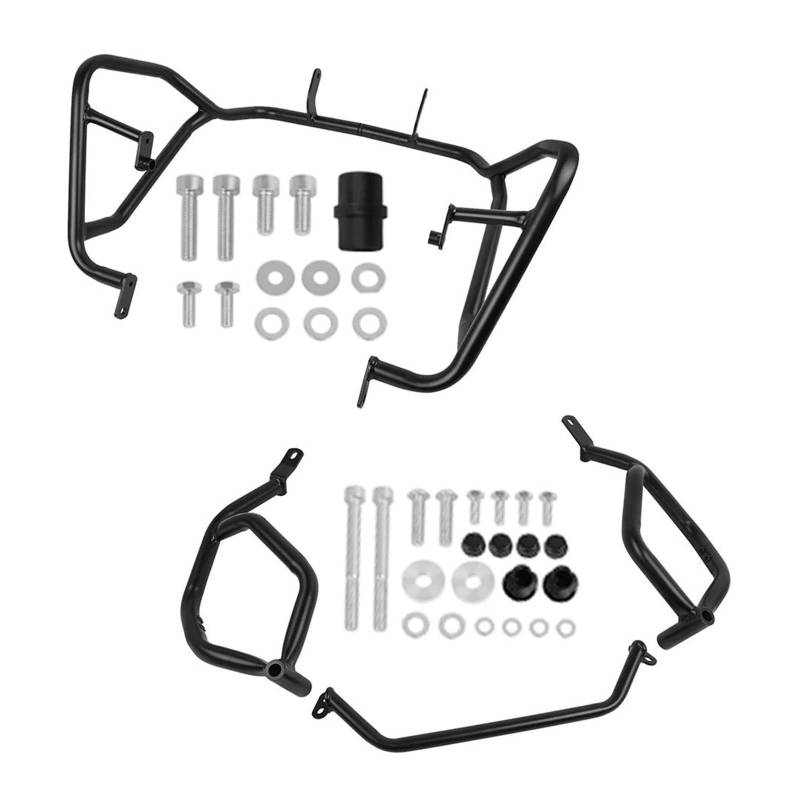 SchutzbüGel Stunt Cage Protector Crash Bars Motor Schutz Bar Stoßstange Für V&-Strom Für V-Storm 800 Für DE Für V&Strom 800DE 2024 2023 Motor Schutz Crash Bar(A Set) von AVDBXGHSK