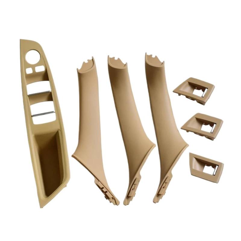 Türgriff Innen Für 5 Serie F10 F11 520 523 525 530 535 51417225857 Innentürgriff Limousine Pull Trim Abdeckung Autoseite Innentürgriff Panel Innentür Zuggriff(Beige) von AVDBXGHSK