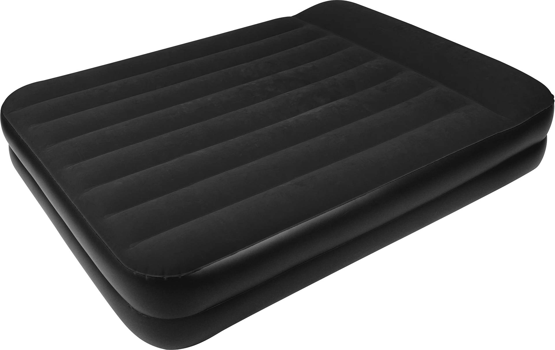 AVENLI Luftbett selbstaufblasend Luftmatratze/Gästebett Doppelbett für 2 Personen 203 x 152 x 46 cm mit eingebauter/integrierter automatischer Pumpe schwarz von AVENLI