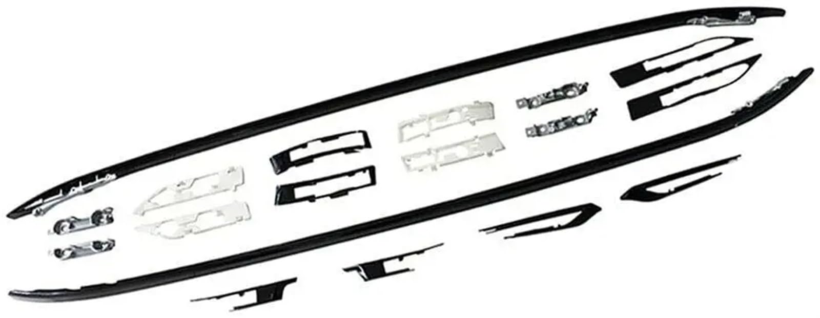 Auto-Gepäckträger 2Pcs Für Land Für Rover Für Range Für Rover Für Evoque 2011 2012 2013 2014 2015 2016 2017 2018 2019 Dachreling Racks Seite Schiene Bars Dachträger Dachreling von AVFORA