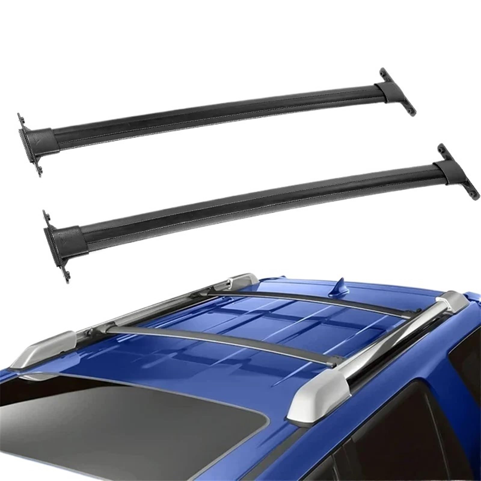 Auto-Gepäckträger Auto Dach Rack Kreuz Bars Gepäck Fracht Träger Schiene Für Toyota 4 Für Runner 2010 2011 2012 2013 2014 2015 2016 2017 2018 2019 2020 2021 2022 Dachträger Dachreling von AVFORA