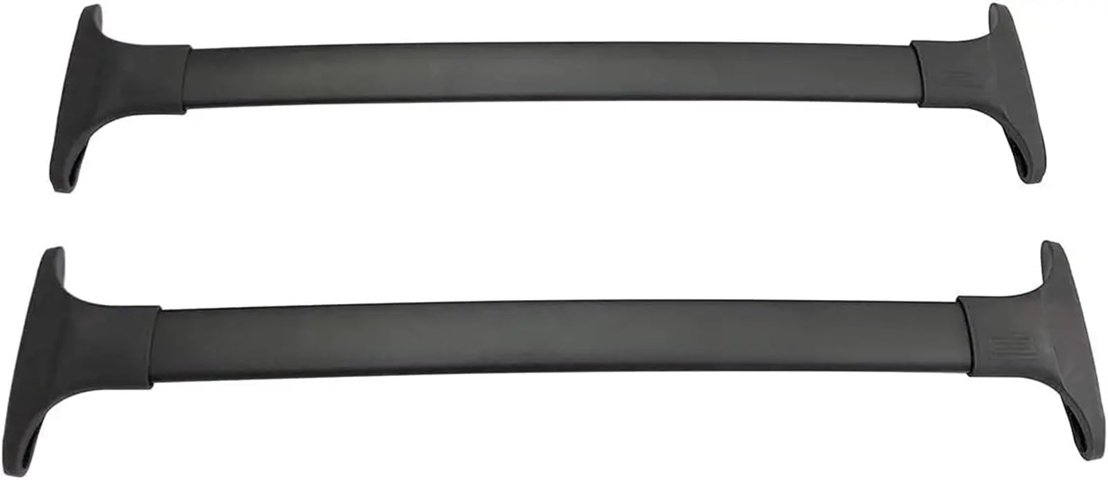 Auto-Gepäckträger Auto Dachträger Seite Bars Kreuz Schienen Dach Rack Gepäck Träger Rack 2Pcs Für Ford Für Ecosport 2013 2014 2015 2016 2017 2018 2019 2020 Dachträger Dachreling(Schwarz) von AVFORA