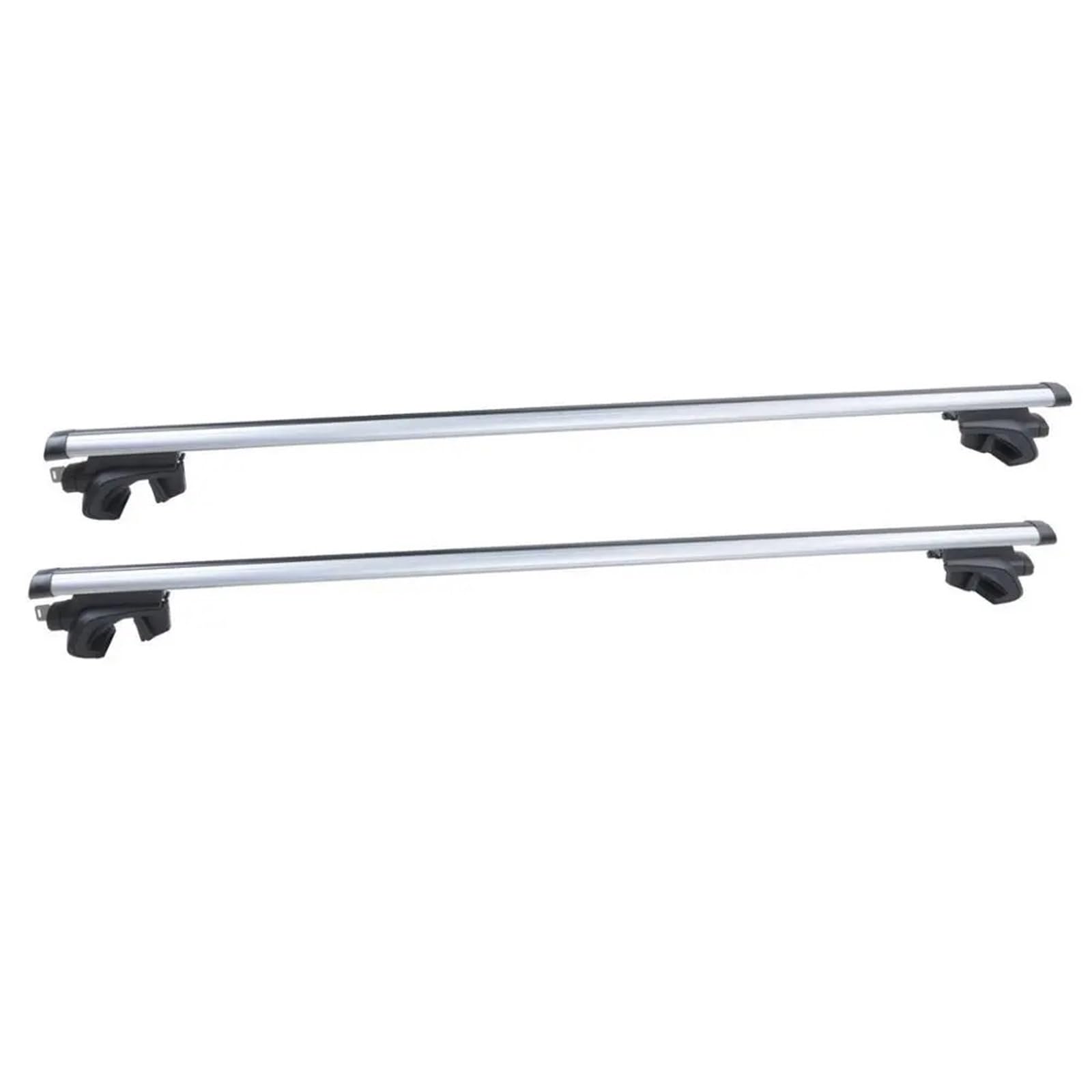 Auto-Gepäckträger Universal-Aluminium-Dach-Querstangen-Set Mit Schlüsselverriegelungsmechanismus, Auto-Dachträgerstange, 1 Paar Dachträger Dachreling(135CM) von AVFORA