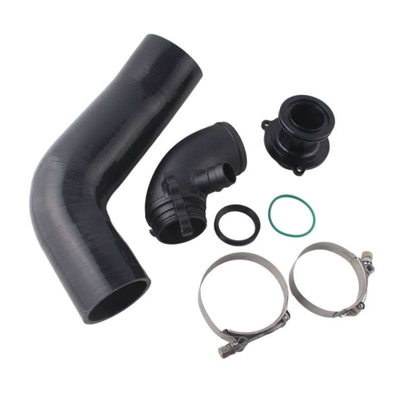 Auto Lufteinlässe Ansaugschlauch Auto Turbo Inlet Outlet Upgrade Rohre Ansaugrohre Turbo Schalldämpfer Löschen Für S3 A3 8V Quattro TT TTS MK3 2,2 T 1,8 T EA888 Gen3 Ansaugrohr(Black Hose C) von AVFORA