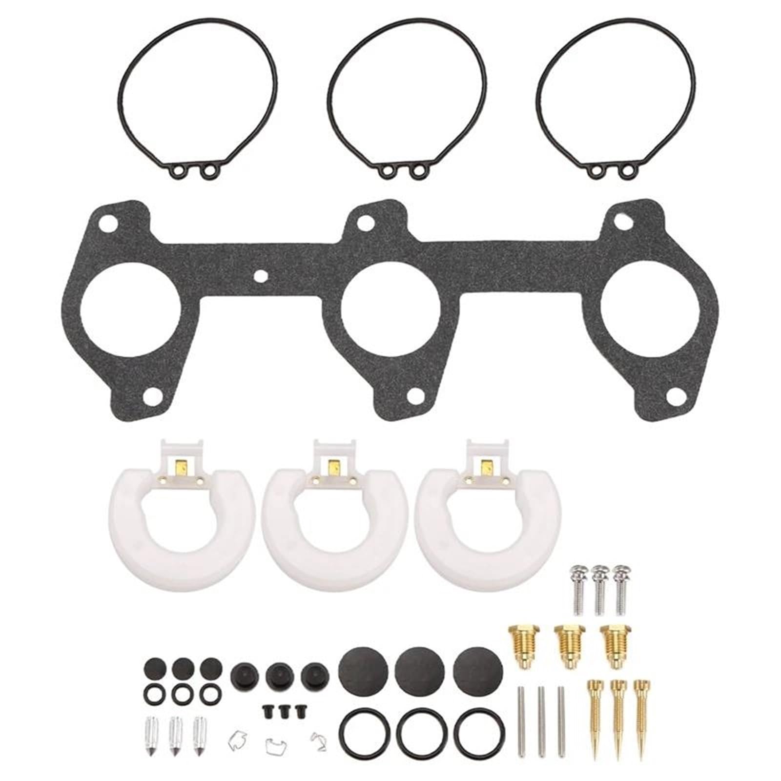 Benzin Vergaser Für 2 Hub 60HP 70HP Außenbordmotor 6H3-W0093-03 6H3-W0093-01 60F 70B 6H3-W0093-02 Vergaser Reparatur Rebuild Kit ErsatzVergaser von AVFORA