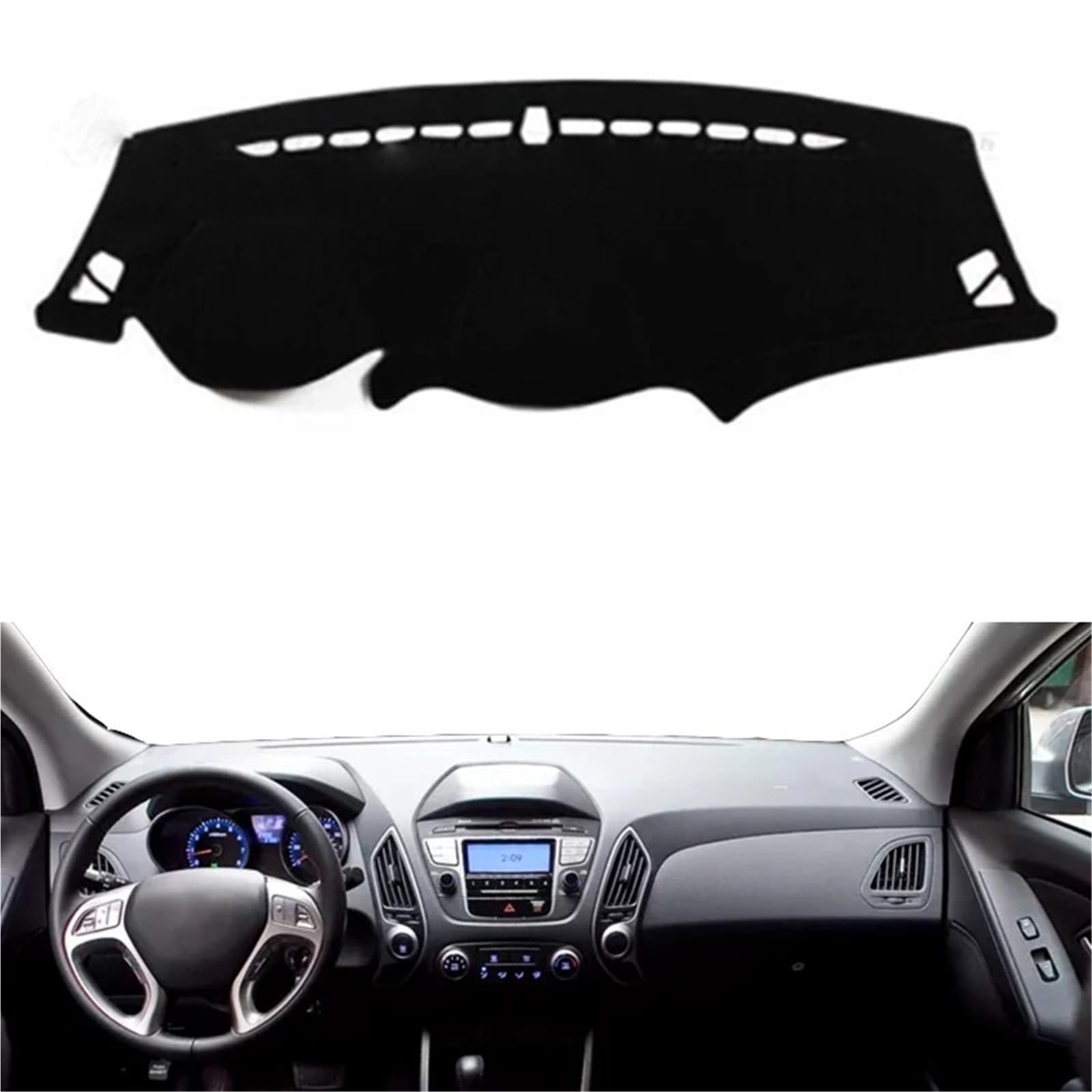 Dashboard Sonnenschirm Matte Für Hyundai Für Ix35 Für Tucson 2010 2011 2012 2013 2014 2015 Auto Dashboard Abdeckung Dash Mat Dashmat Pad Anti-Slip Teppich Anti-UV Dashboard Sonnenschirm Matte Für Hyundai Für Ix35 Für Tucson 2010 2011 2012 2013 2014 2015 Auto Dashboard Abdeckung Dash Mat Dashmat Pad Anti-Slip Teppich Anti-UV von AVFORA