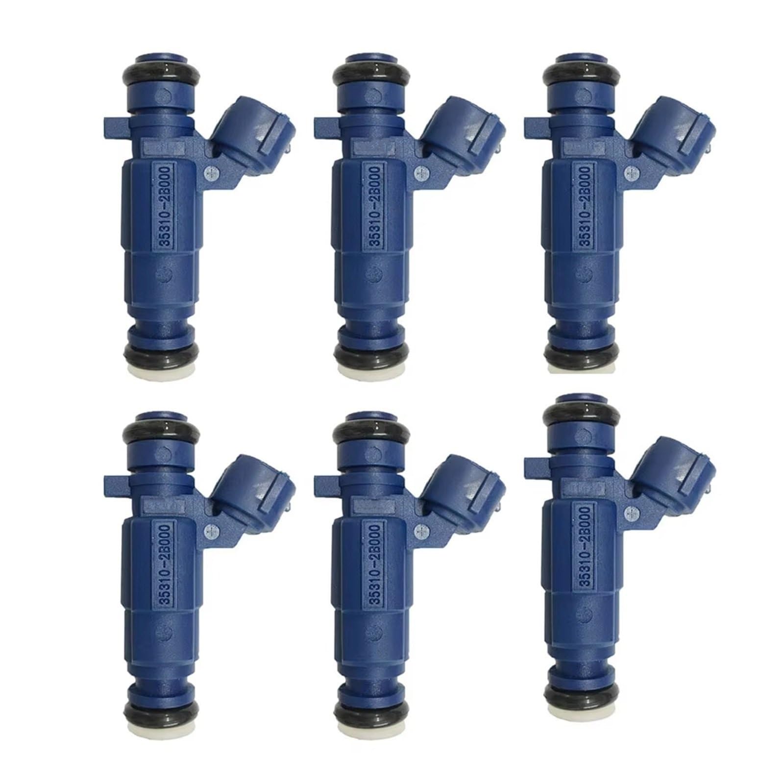 Für Kia Für CEE 1,4 Kraftstoff Injektor 1PCS/4PCS/6PCS/8PCS 35310-2B000 35310 2B000 353102B000 Benzininjektor Injektor(6pieces) von AVFORA