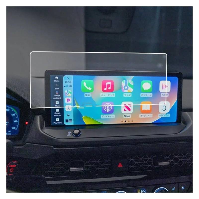 GPS Schutzfolie 12,3 Zoll Für Accord 2023 Touchscreen Auto Display Navigation Screen Protector Gehärtetes Glas Film Navigation Schutzfolie von AVFORA