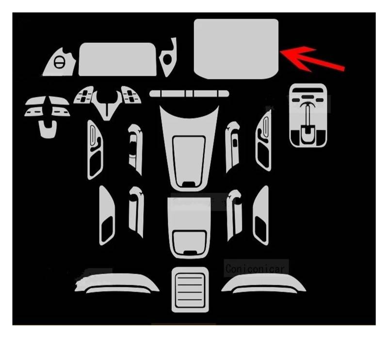 GPS Schutzfolie Für Benz E Für KLASSE W213 2024 Getriebe Panel Navigation Automotive Innen Display-schutzfolie TPU Anti-Scratch Navigation Schutzfolie(B,Lhd) von AVFORA