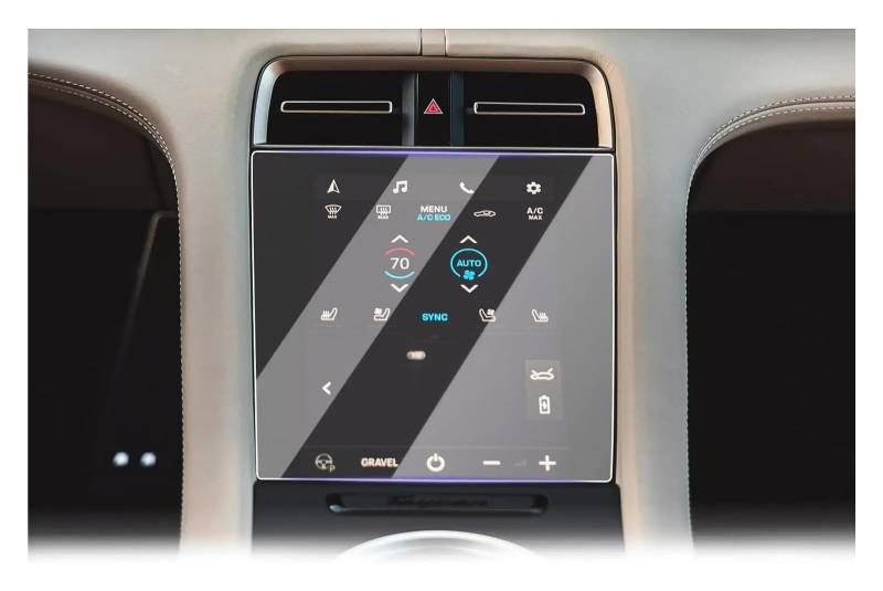 GPS Schutzfolie Für Für Taycan 2021 2022 2023 8,4 Zoll Touchscreen HD Gehärtetes Glas Front Klima Displayschutzfolie Navigation Schutzfolie von AVFORA