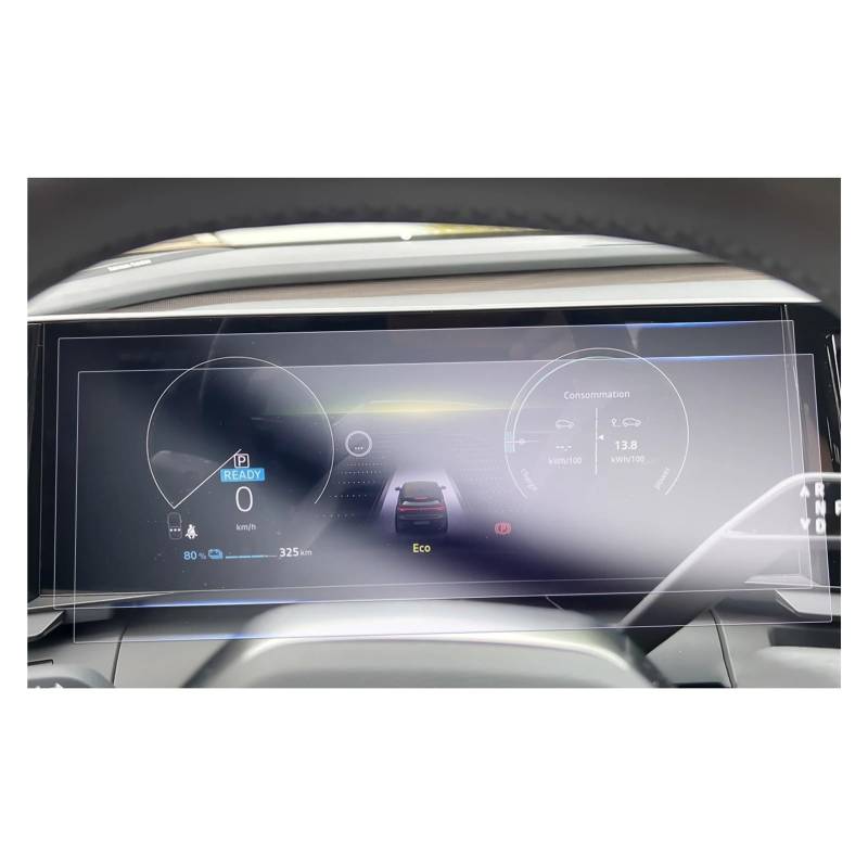 GPS Schutzfolie Für Megane Für E-Tech Für Austral 2023 Auto Navigation Instrument Nano Screen Protector Auto Innen Zubehör Navigation Schutzfolie(Instrument Film) von AVFORA