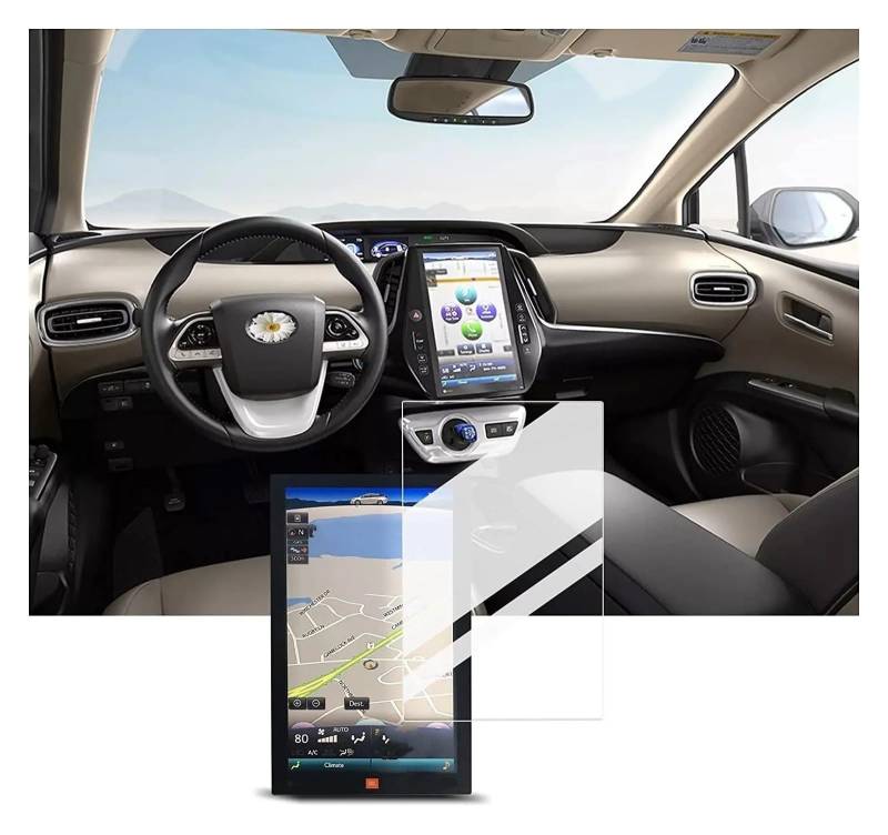 GPS Schutzfolie Für Toyota Für Prius Für Prime Für Entune 2017-2022 11,6 Zoll Radio GPS Navigation Innen PET Screen Protector Film Zubehör Navigation Schutzfolie von AVFORA