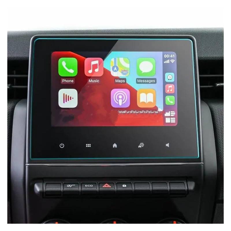 GPS Schutzfolie Für Zoe Für Einfach Für Link/Für Clio 5/Für Captur 2/Für Arkana Für Einfach Für Link 2020 Auto Multimedia Radio Display PET Screen Protector Navigation Schutzfolie(7 inch) von AVFORA