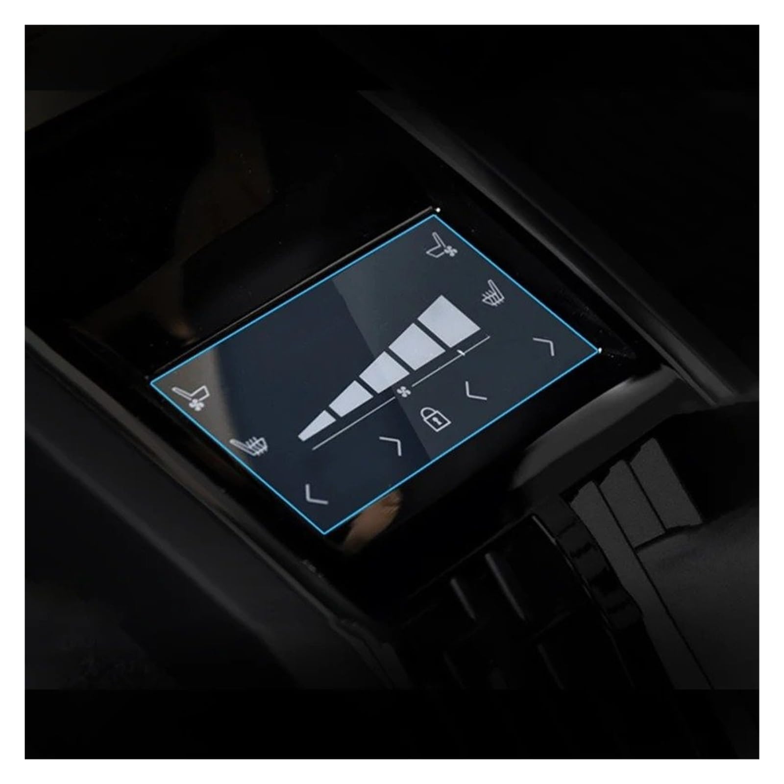 GPS Schutzfolie Gehärtetes Glas Auto GPS Navigation Screen Protector Film Für Volvo Für XC60 Für XC90 XC40 Für S90 Für V90 Für V60 XC 60 XC 90 2015-2019 Navigation Schutzfolie(116X42mm Blue Light) von AVFORA